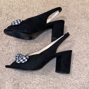 Nine West cute black heels